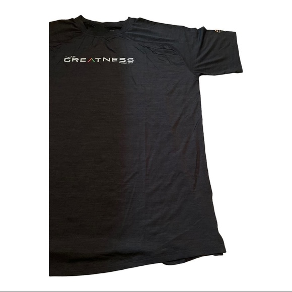 ACTIVELY Black Men's GREATNESS Performance Shirt - Picture 4 of 11